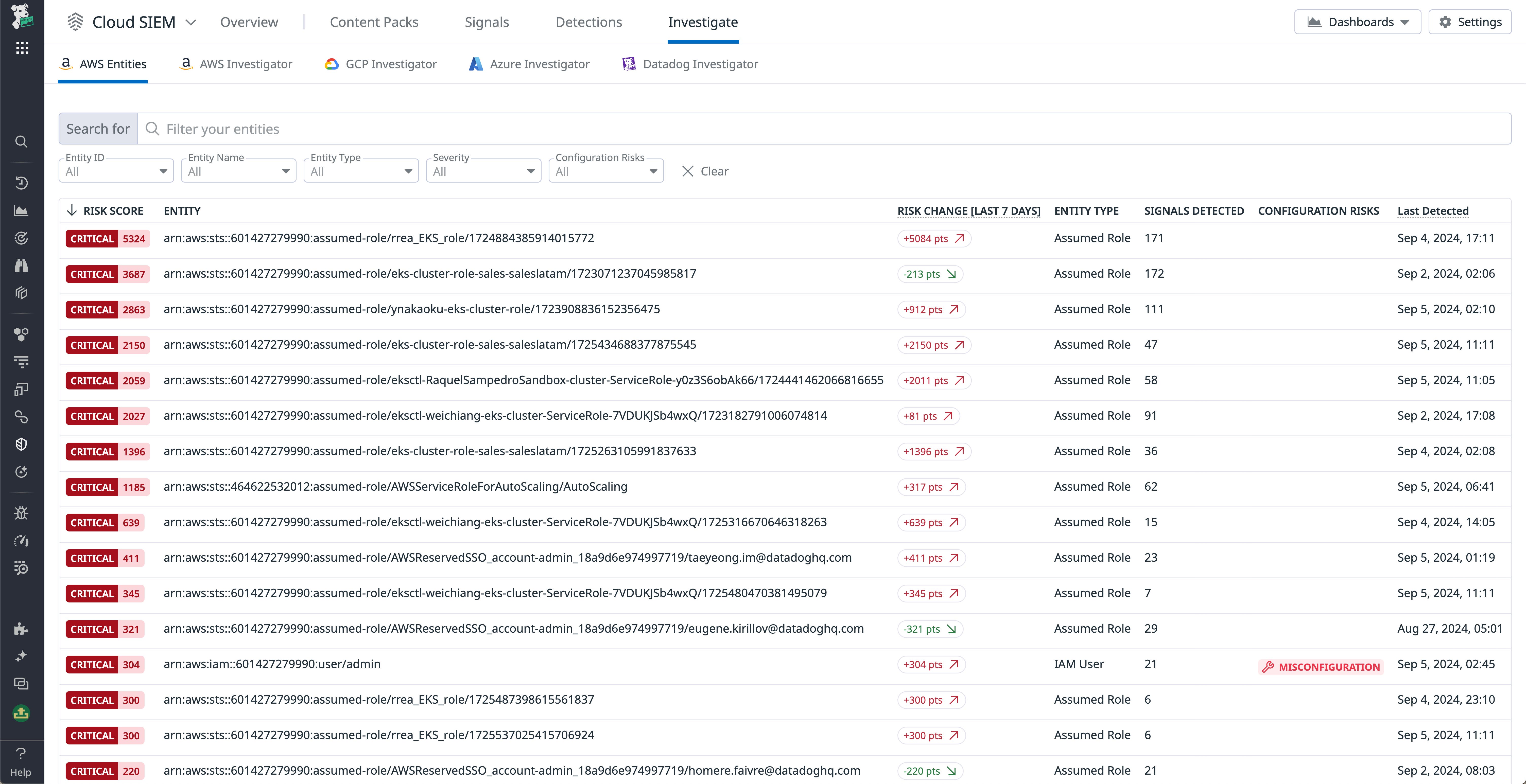 Datadog Cloud SIEM Datadog Cloud SIEM