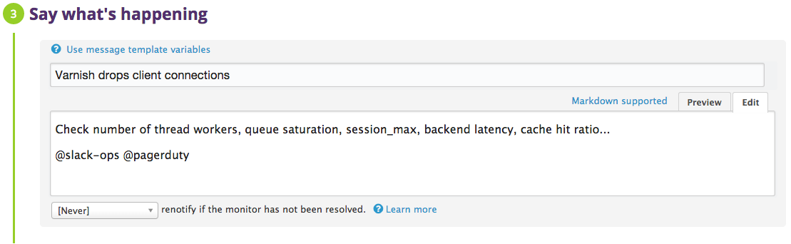 Say what's happening