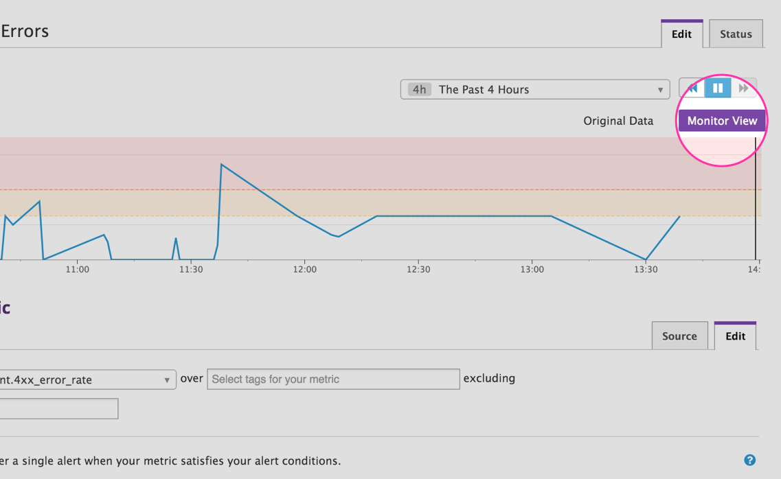 Monitor View Highlighted