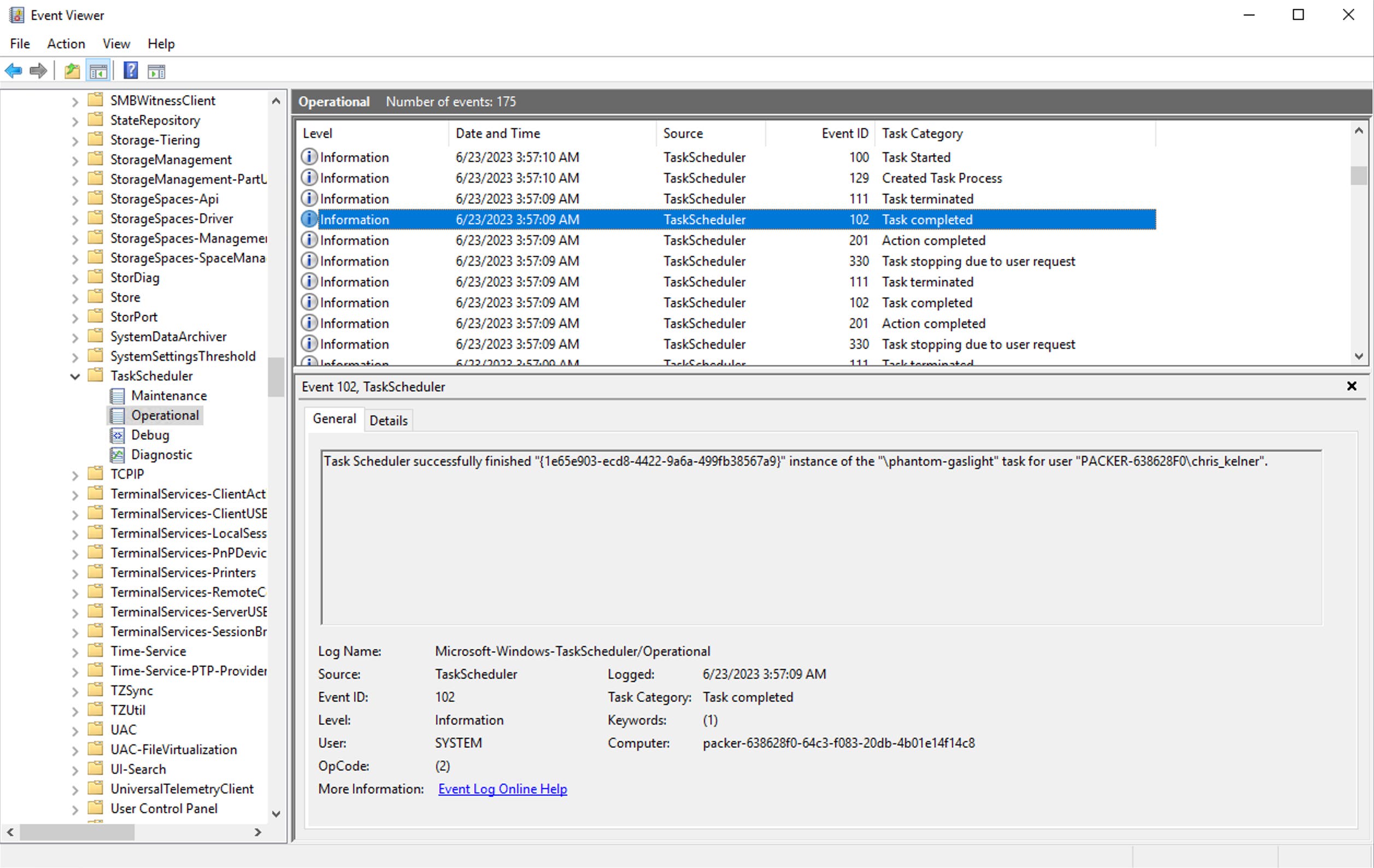 Be wary of scheduled tasks executed from the Task Scheduler Library's root node. Be wary of scheduled tasks executed from the Task Scheduler Library's root node.
