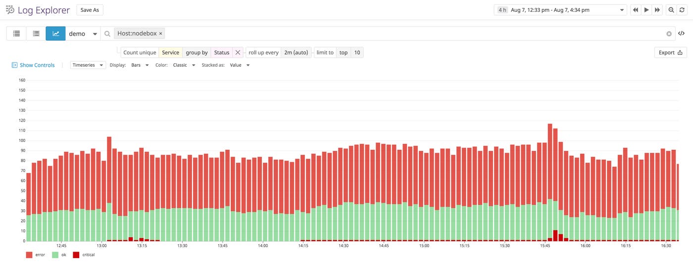 Visualize trends in your Node.js logs with Log Analytics Visualize trends in your Node.js logs with Log Analytics