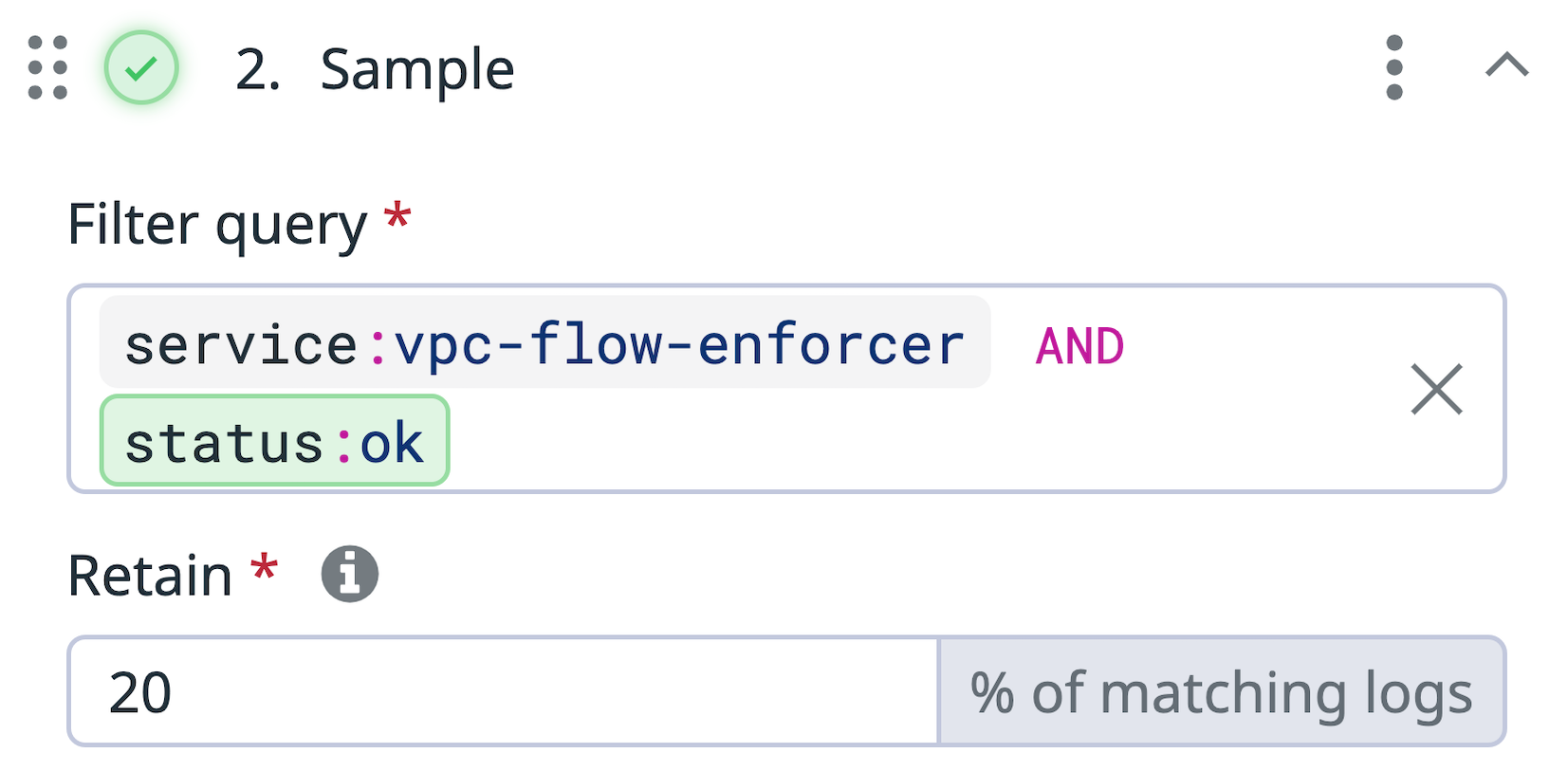 A configured sample processor