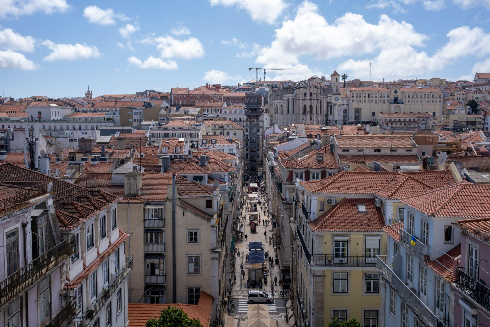 The streets of Lisbon.