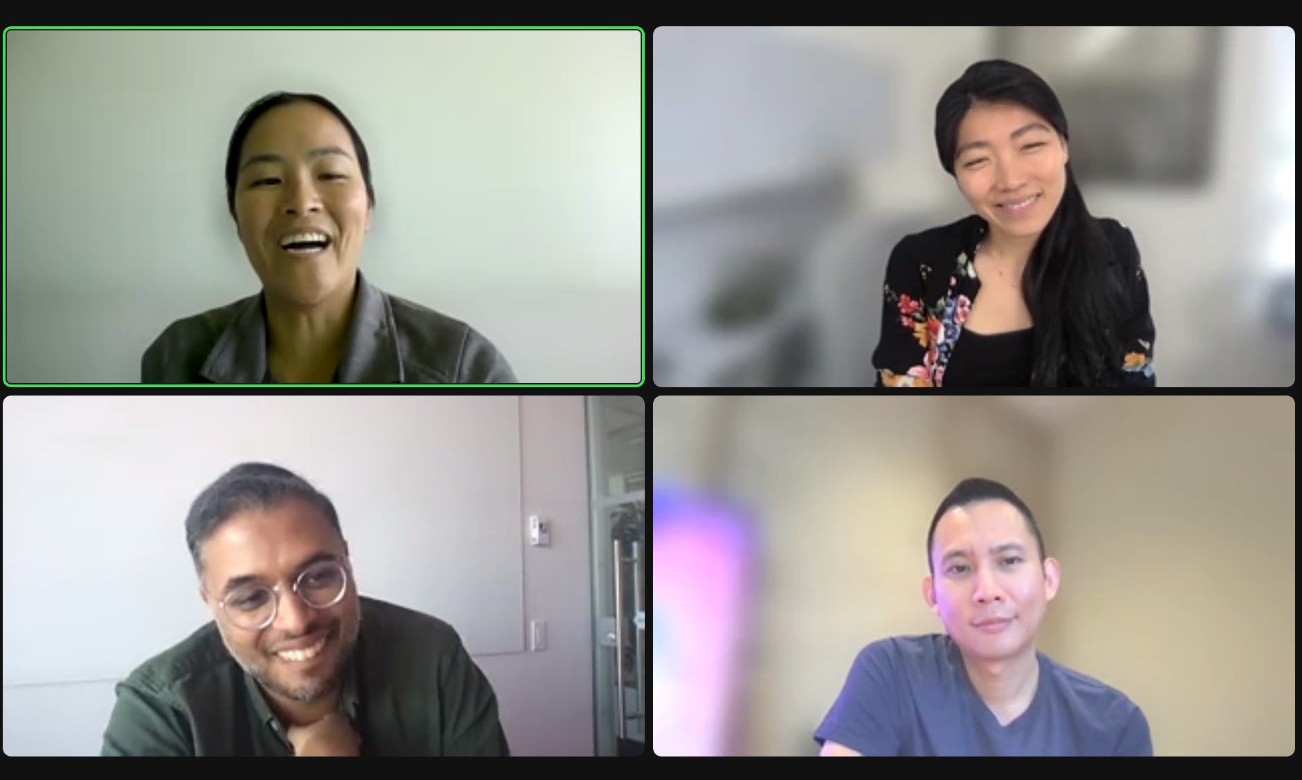 David Chao (bottom right) moderates an AMPED Leadership Panel discussion on representation, self advocacy, and mentorship. David Chao (bottom right) moderates an AMPED Leadership Panel discussion on representation, self advocacy, and mentorship.