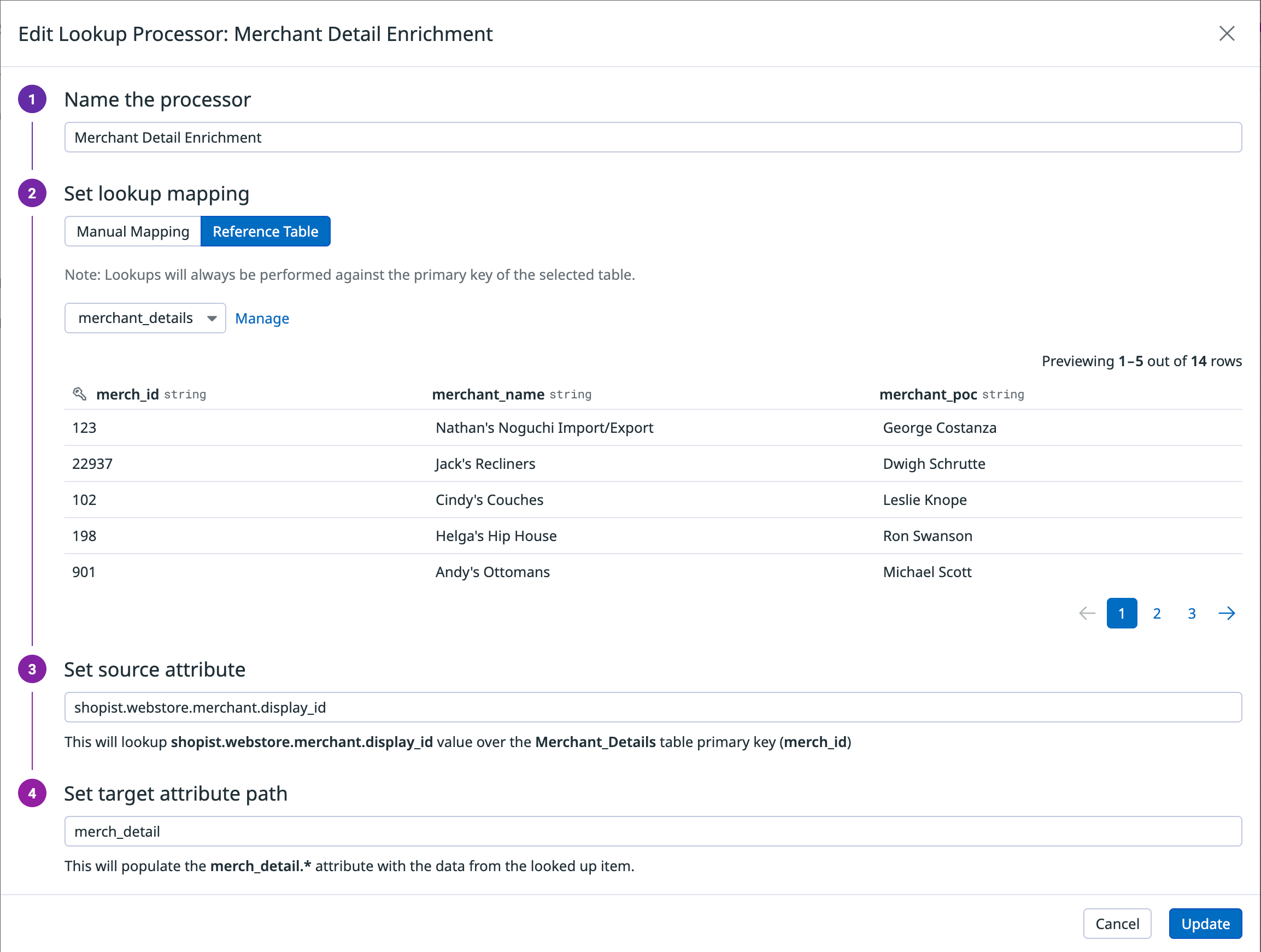 Enrich logs with contextual metadata.
