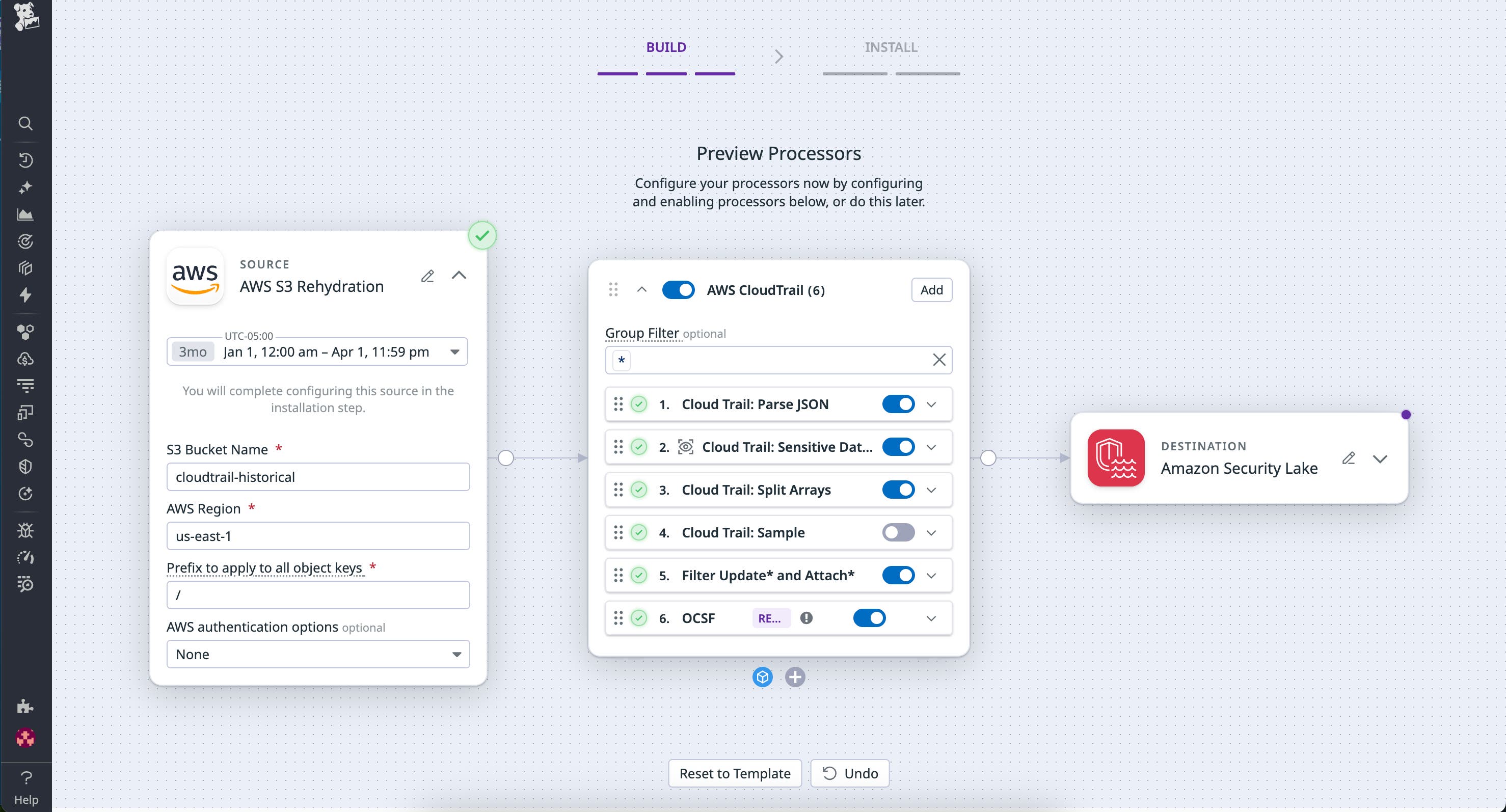 Rehydrate AWS CloudTrail events with Observability Pipelines. Rehydrate AWS CloudTrail events with Observability Pipelines.