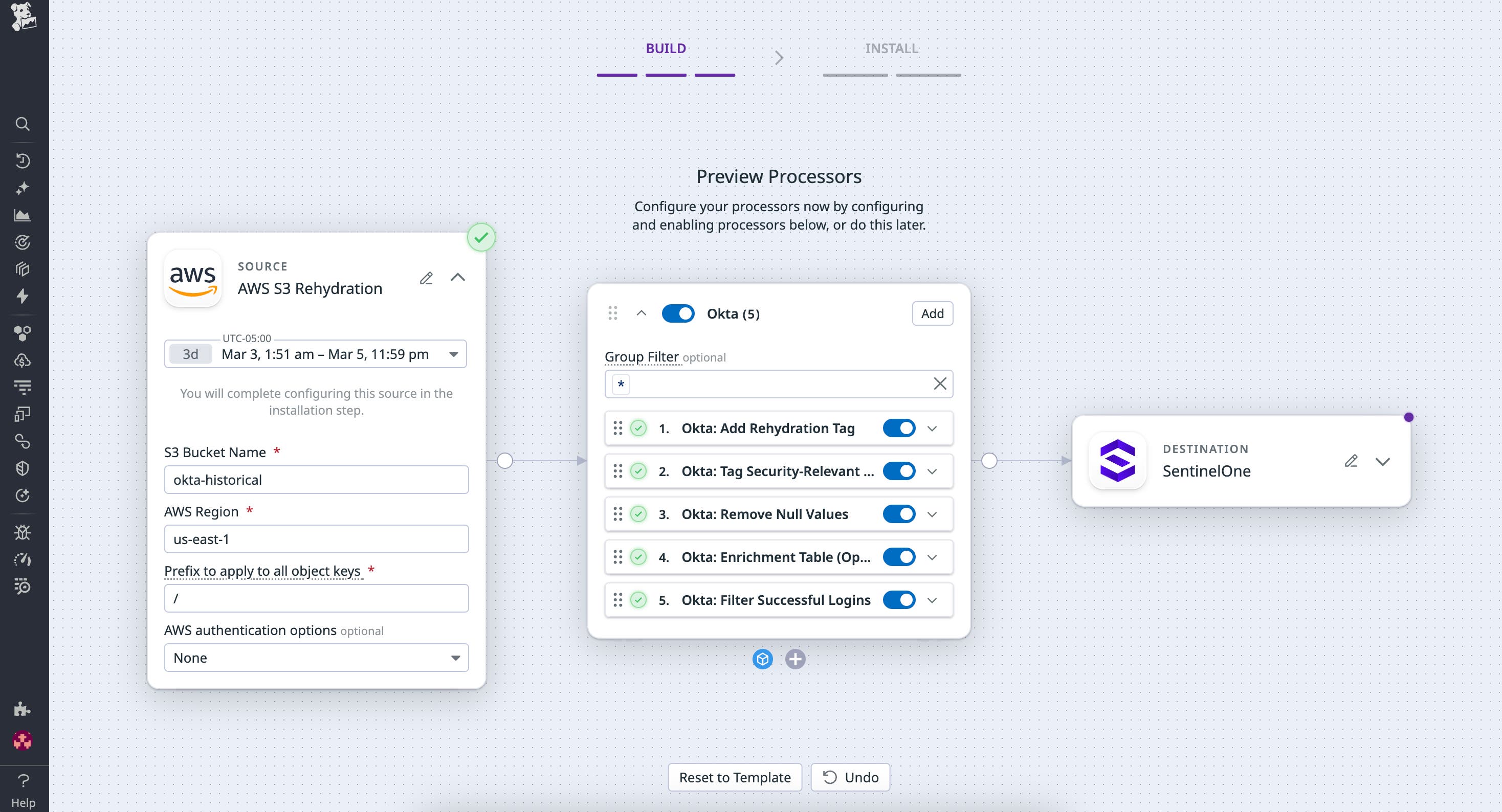 Rehydrate Okta logs with Observability Pipelines. Rehydrate Okta logs with Observability Pipelines.