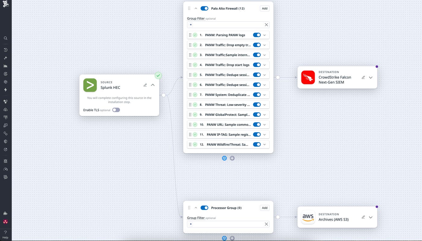 Quickly configure processing logic with ready-to-use Packs. Quickly configure processing logic with ready-to-use Packs.