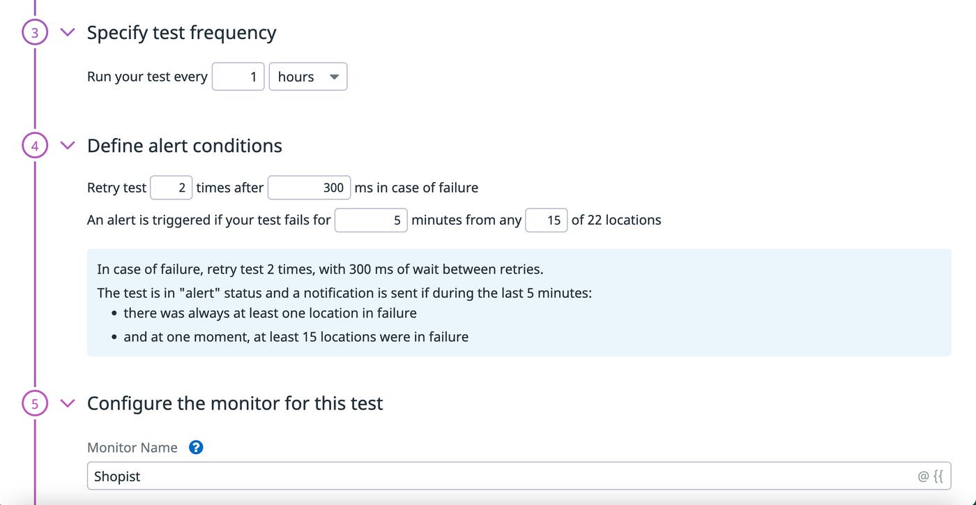Set automatic test retries to reduce false positives from flaky tests. Set automatic test retries to reduce false positives from flaky tests.