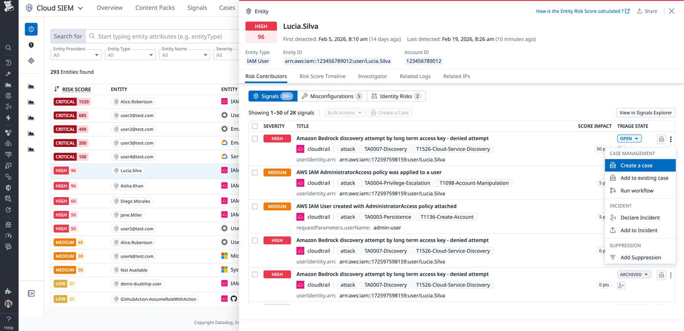 You can execute bulk actions on entities for faster remediation. You can execute bulk actions on entities for faster remediation.