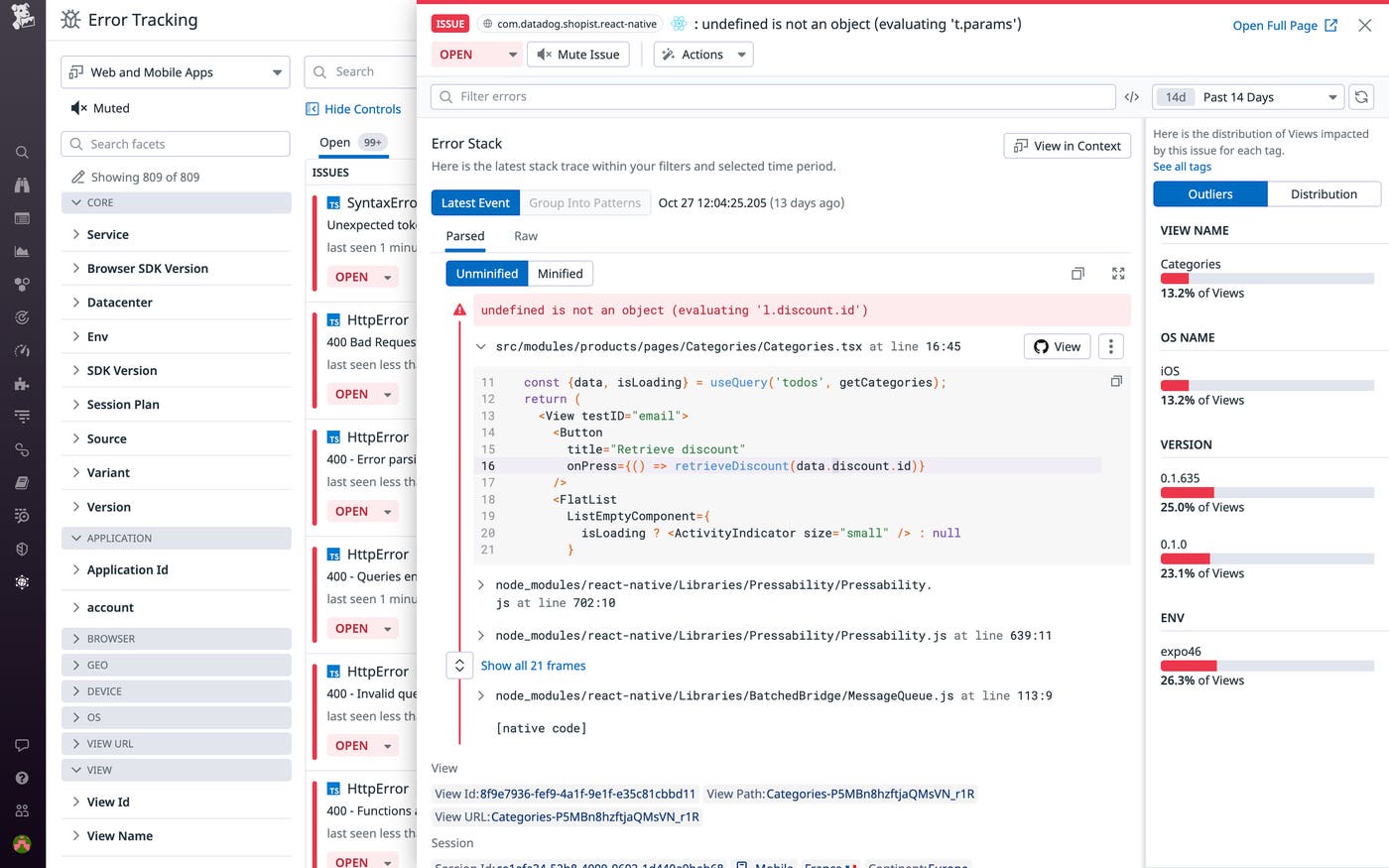 Quickly track errors to their source with readable reports Quickly track errors to their source with readable reports