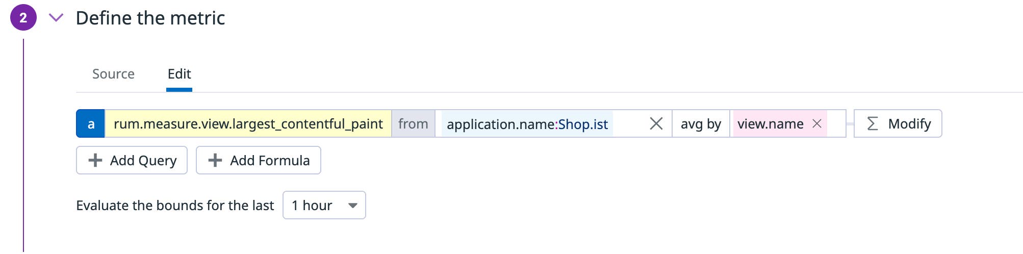 Define a RUM metric. Define a RUM metric.