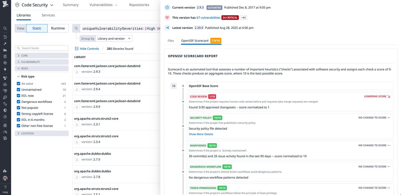 Datadog Severity Score Datadog Severity Score