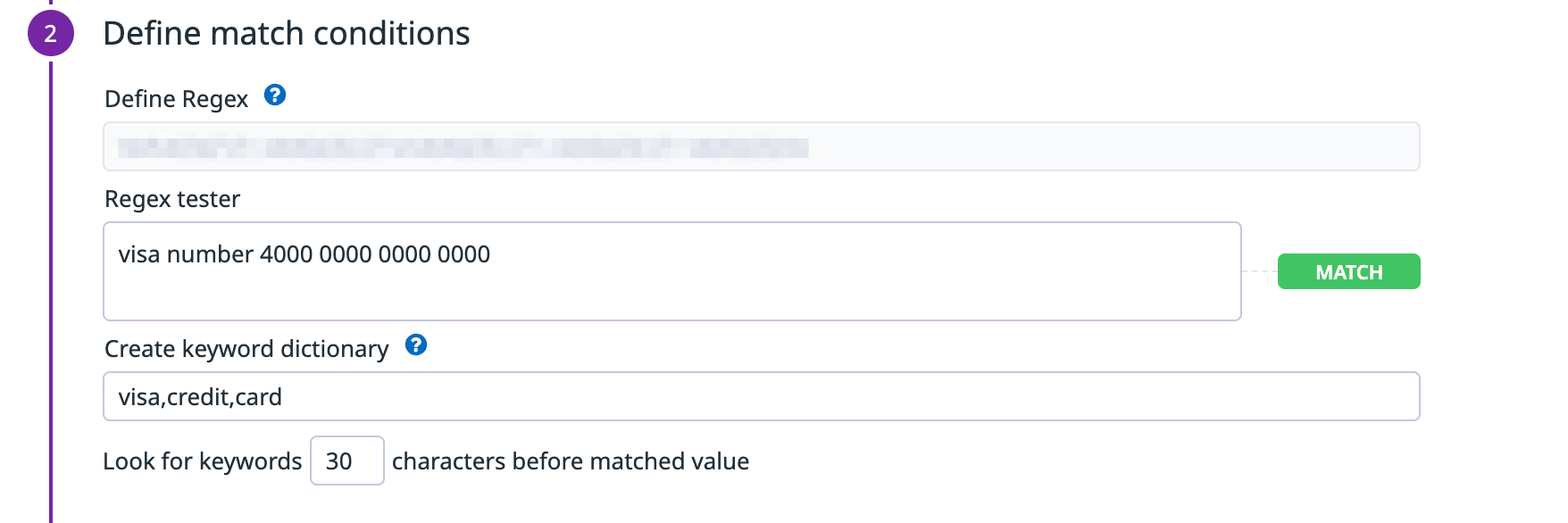 Keyword dictionaries help you fine-tune your scanning rules.