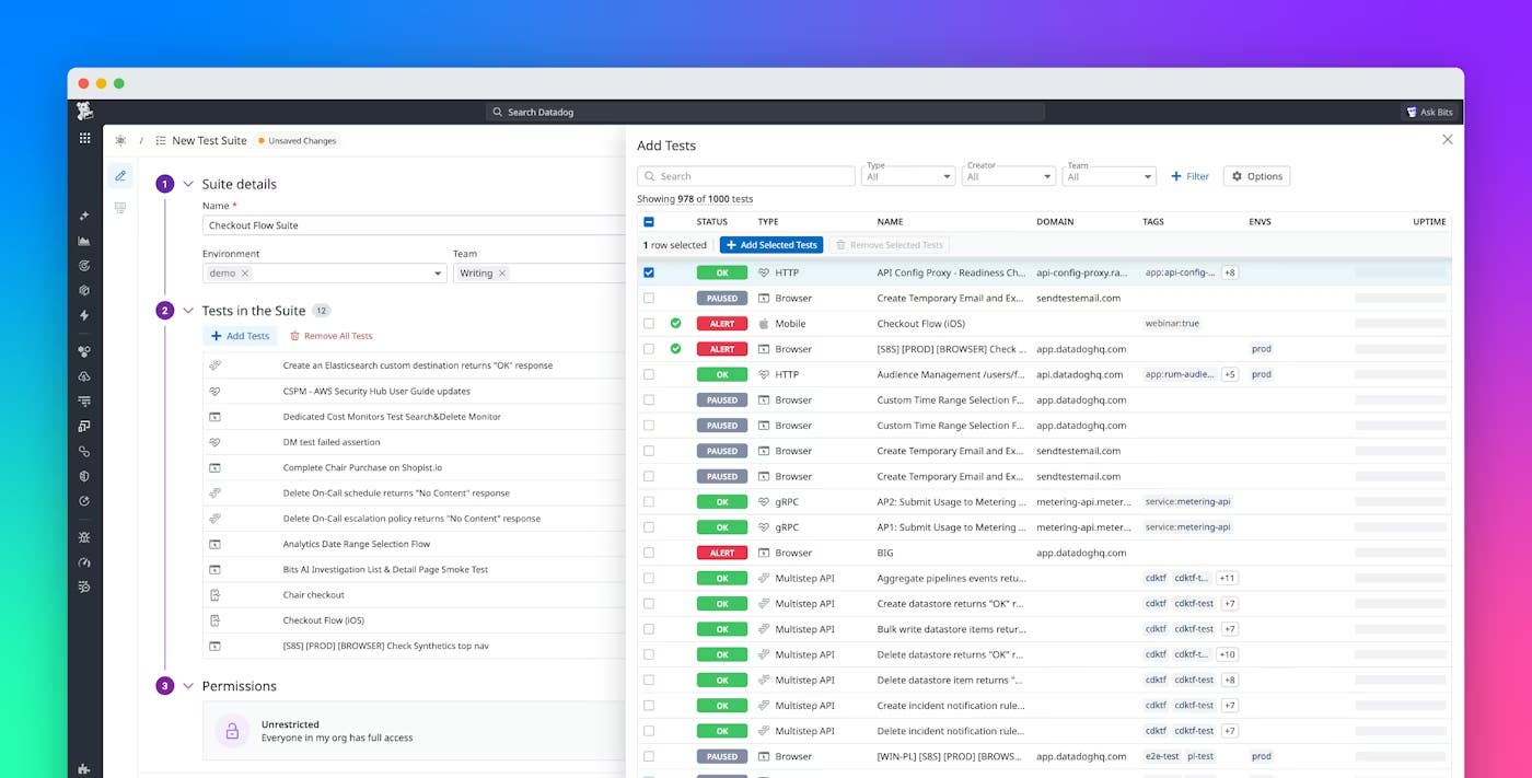 Simplifying troubleshooting across the user journey with Datadog Synthetic Monitoring Simplifying troubleshooting across the user journey with Datadog Synthetic Monitoring