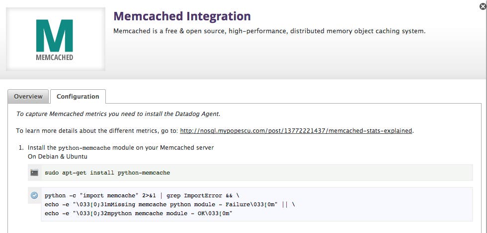 memcached monitoring memcached monitoring