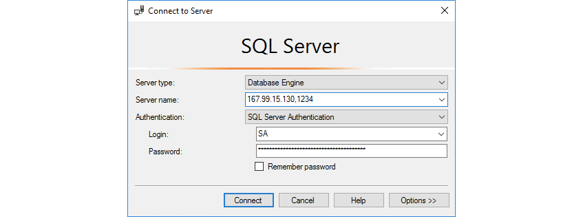 SQL Server monitoring tools: Specifying a remote host in SSMS
