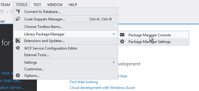 statsd-net-visual-studio-setup