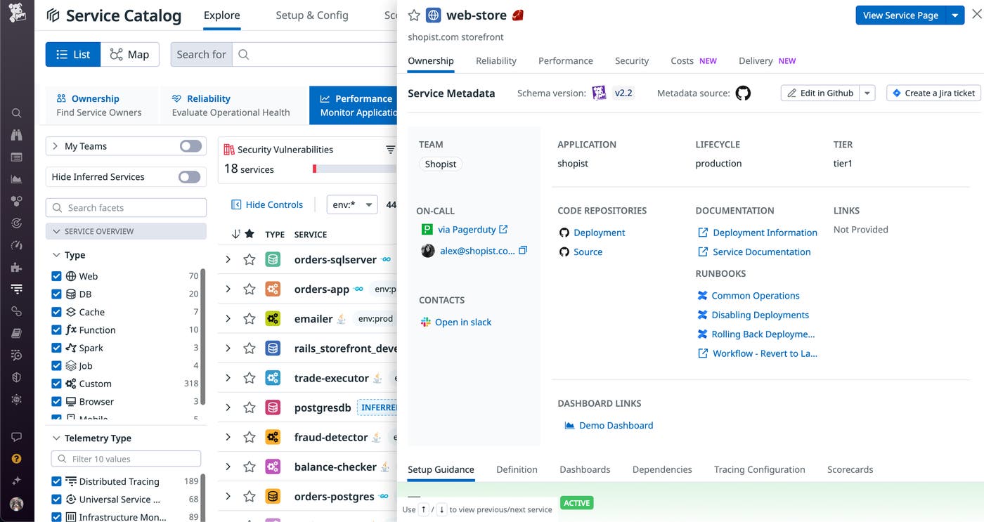 Organize services with the Service Catalog Organize services with the Service Catalog