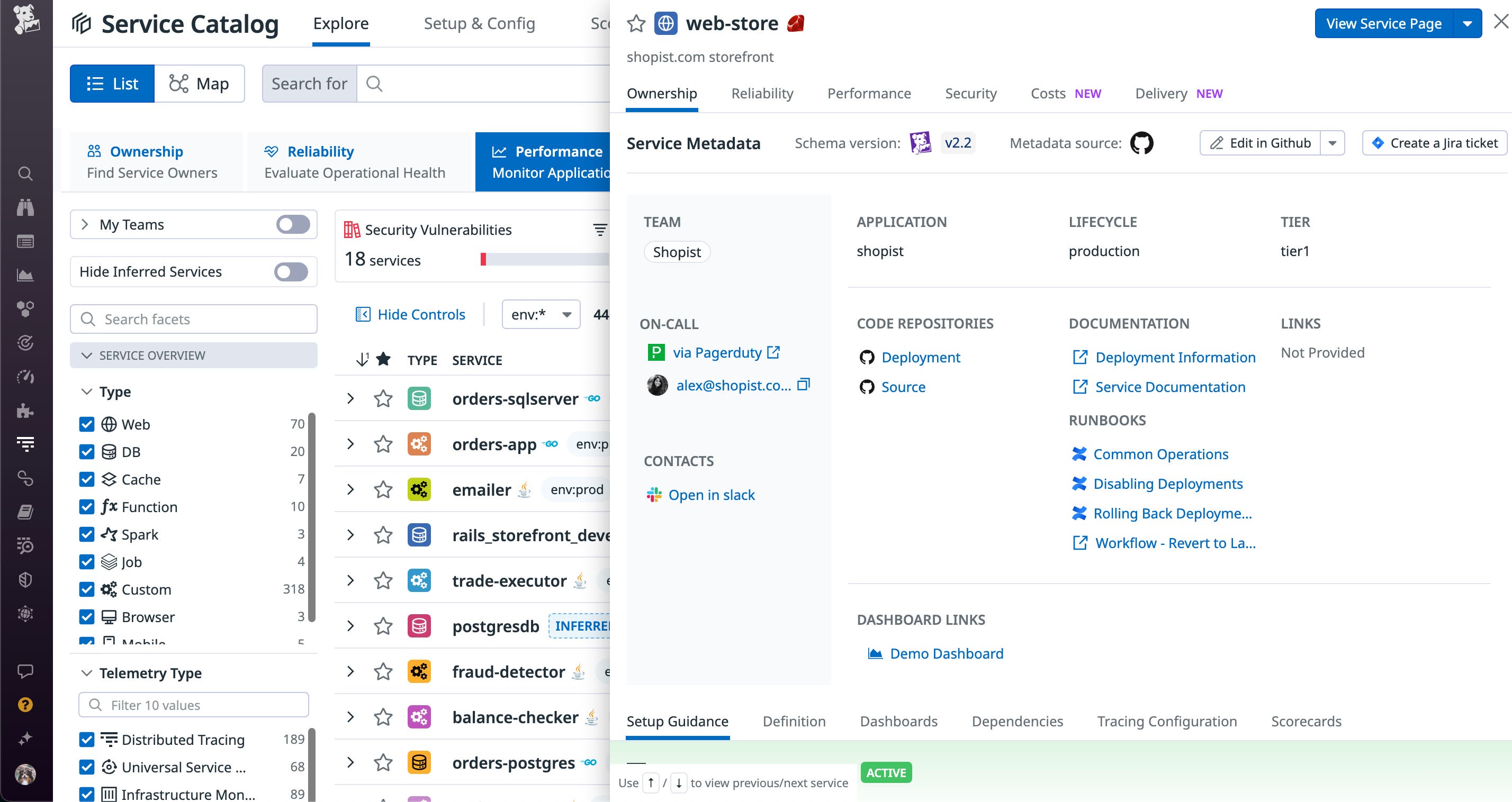 Organize services with the Service Catalog Organize services with the Service Catalog