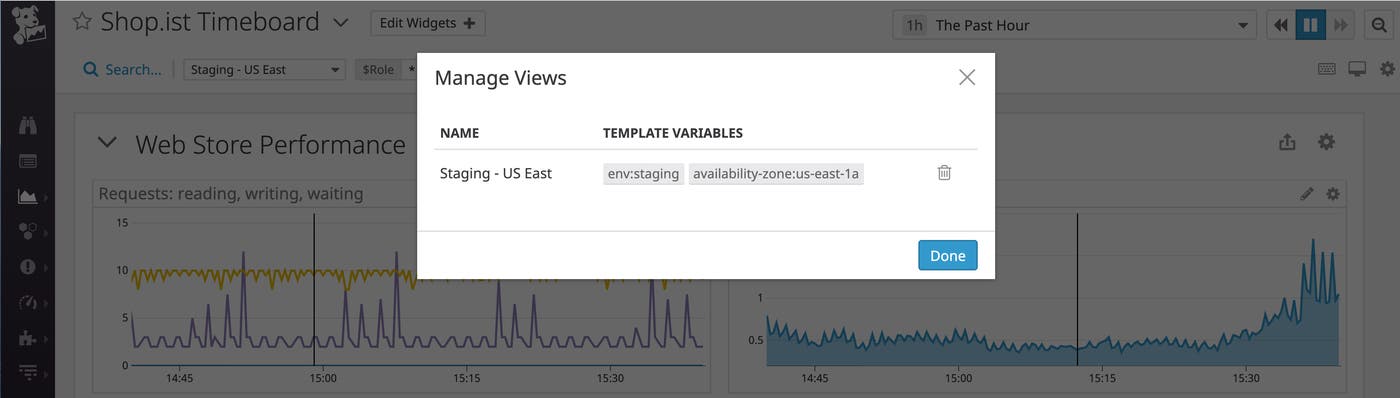 Manage your saved view selections Manage your saved view selections