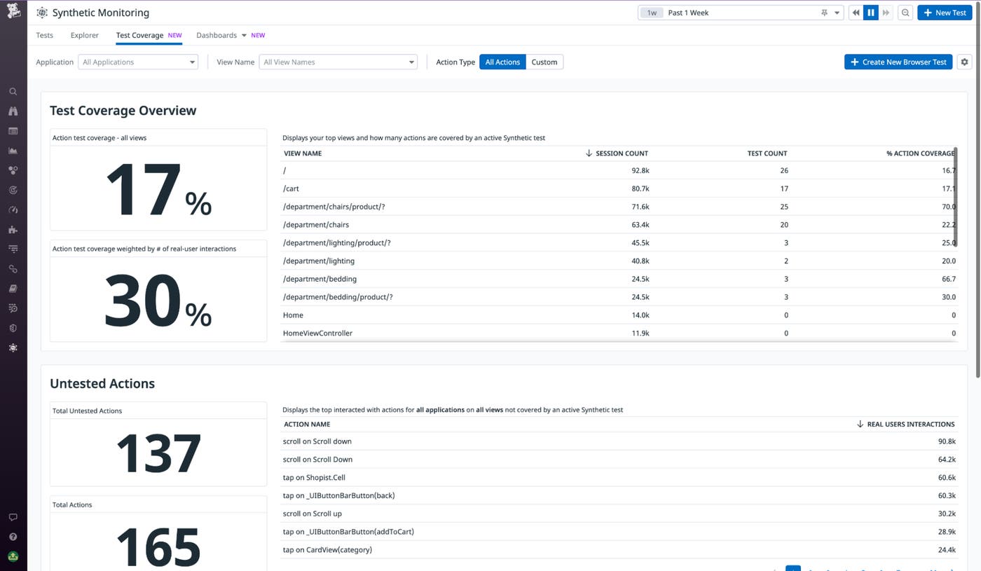 See your test coverage in the new Test Coverage page See your test coverage in the new Test Coverage page