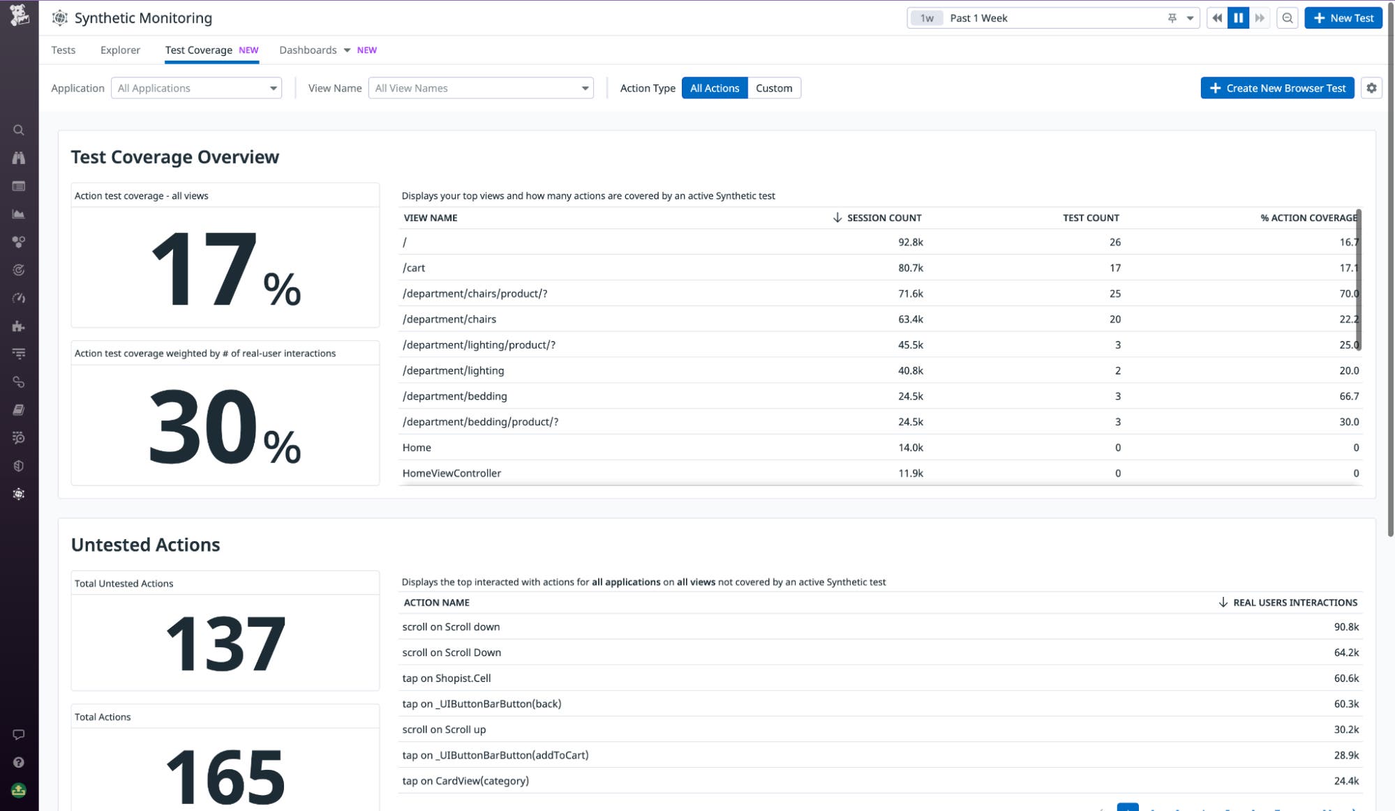 See your test coverage in the new Test Coverage page See your test coverage in the new Test Coverage page