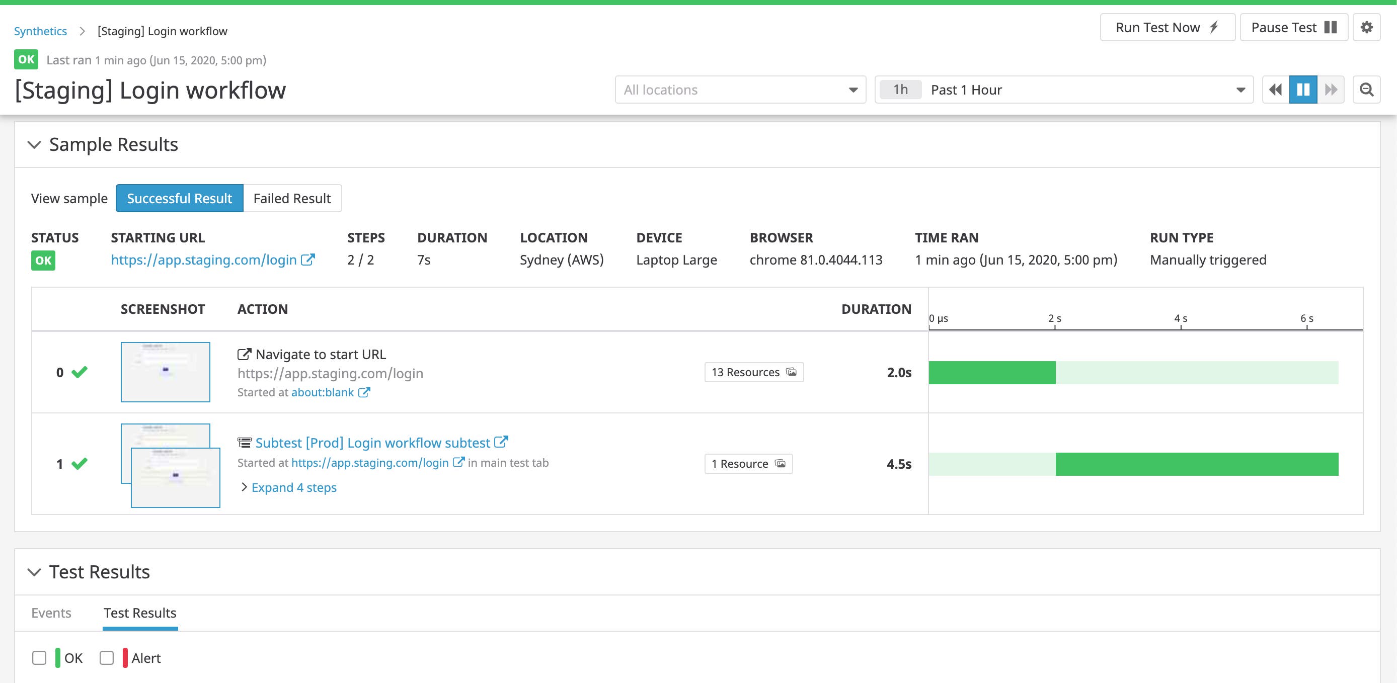 Reuse workflows across environments with subtests Reuse workflows across environments with subtests