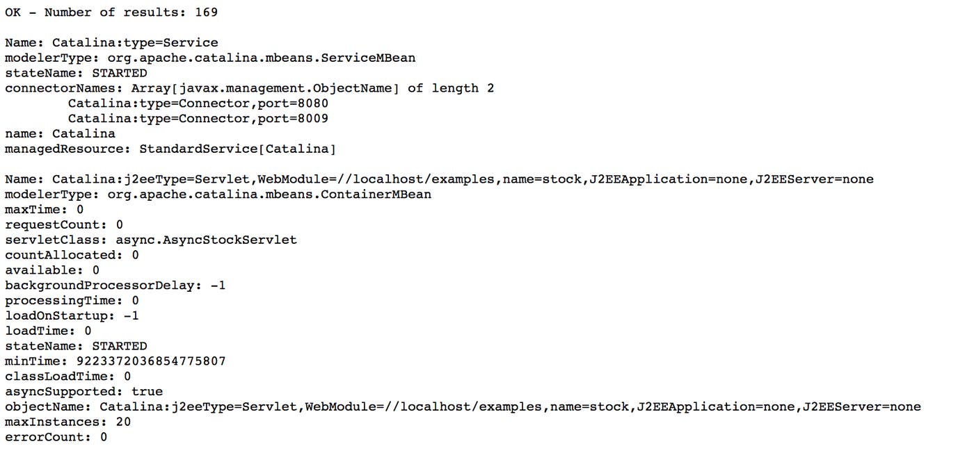 Proxy for Tomcat JMX monitoring Proxy for Tomcat JMX monitoring