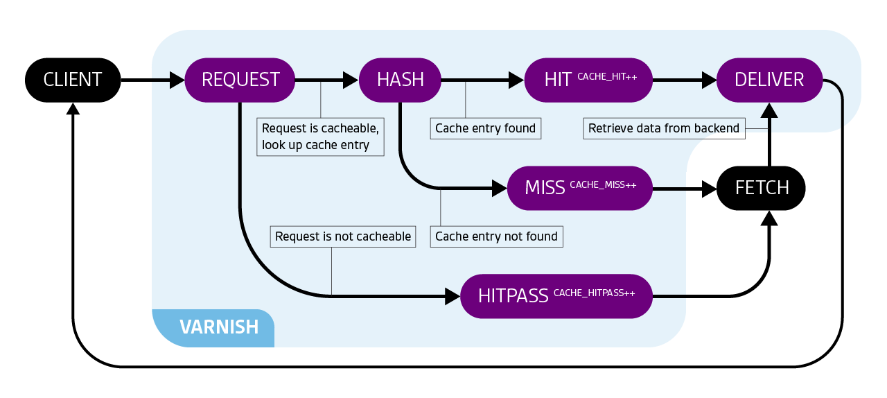 Varnish routes requests