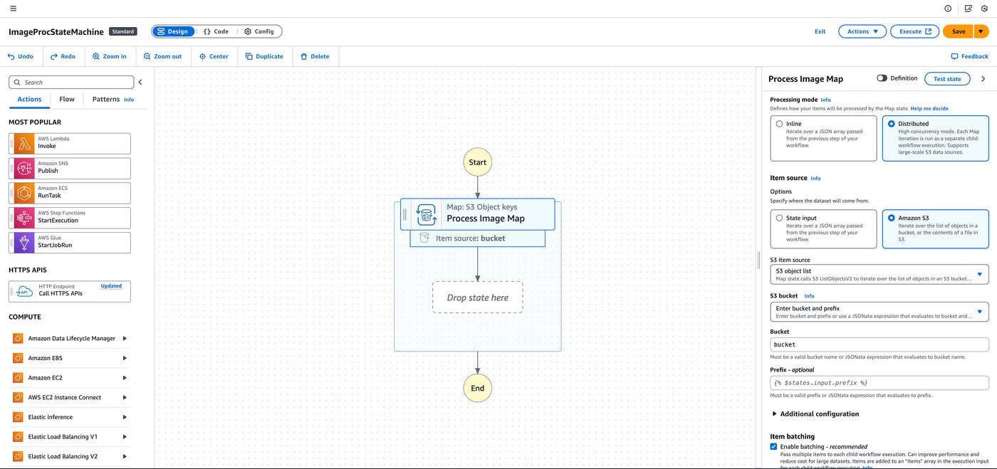 Getting started with instrumenting a Distributed Map in Step Functions. Getting started with instrumenting a Distributed Map in Step Functions.