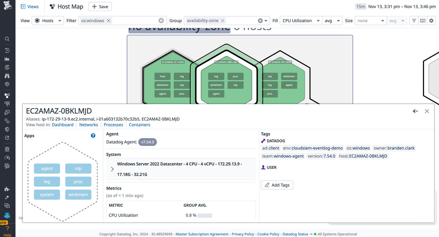 Learn more about your host health by viewing it in dashboards, networks, processes, and containers which are all linked from the host map. Learn more about your host health by viewing it in dashboards, networks, processes, and containers which are all linked from the host map.