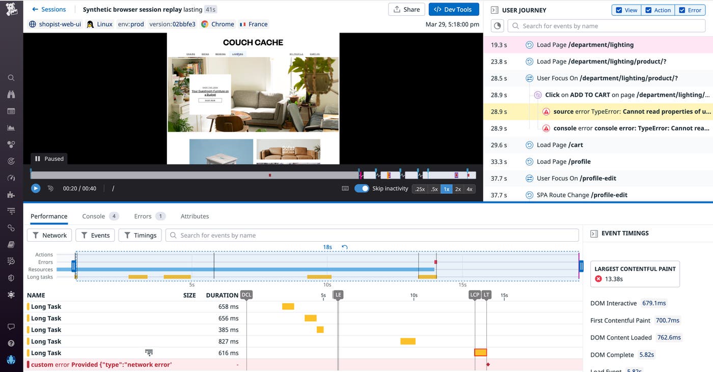 The Network tab shows you which changes to the DOM are causing issues The Network tab shows you which changes to the DOM are causing issues