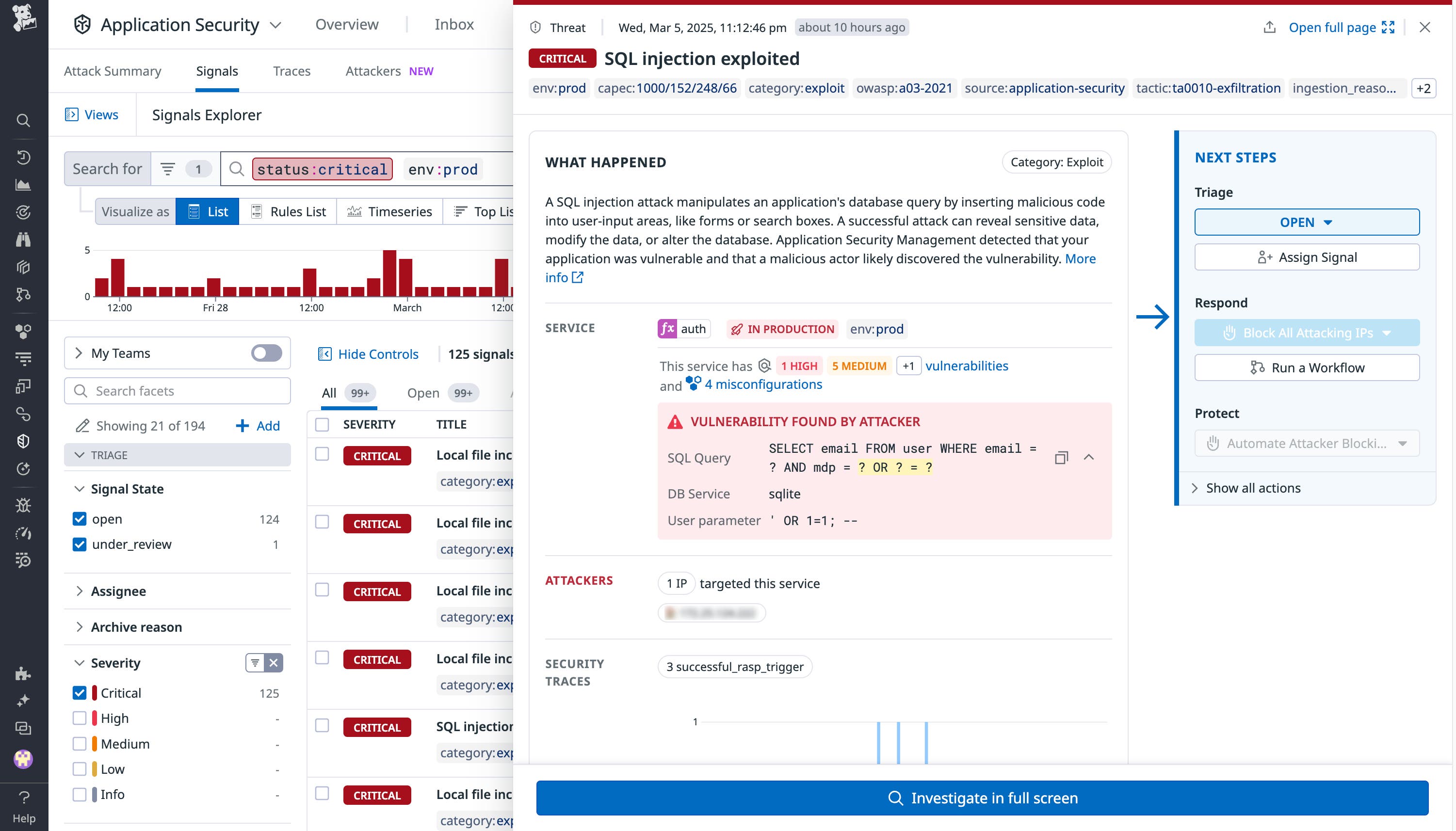 Exploit finding in Datadog AAP Exploit finding in Datadog AAP