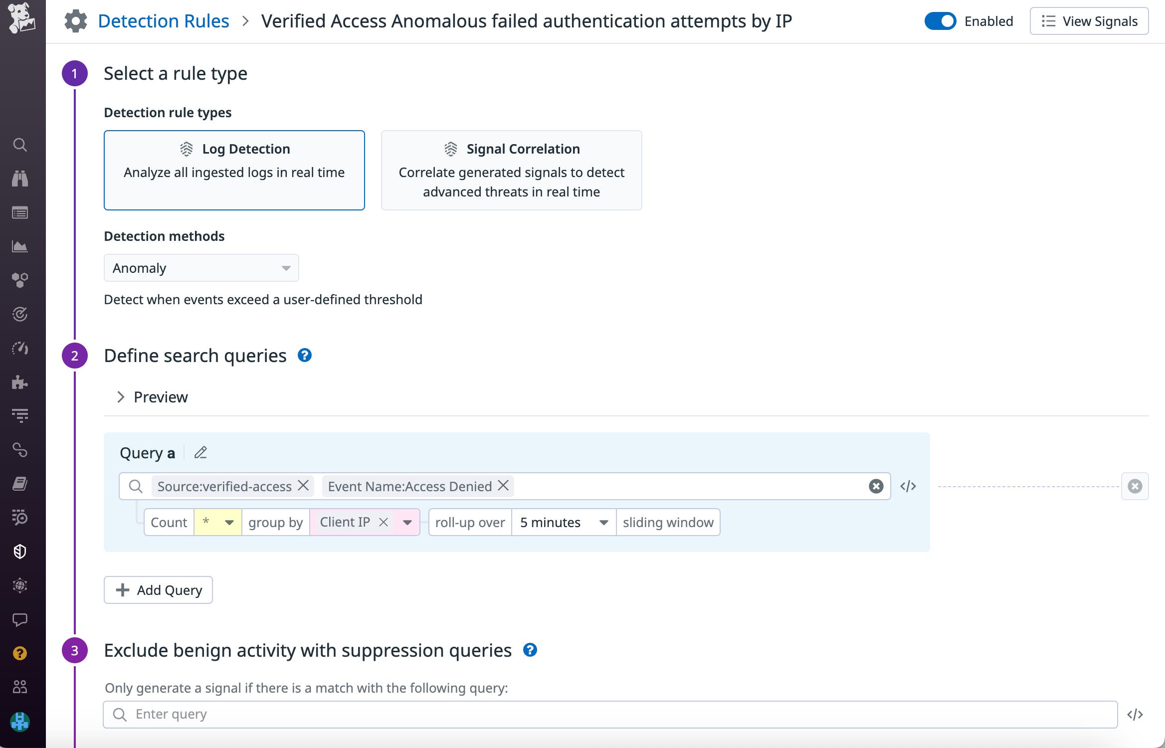 User our OOTB detection rules to alert you to anamlous authentication activity. User our OOTB detection rules to alert you to anamlous authentication activity.