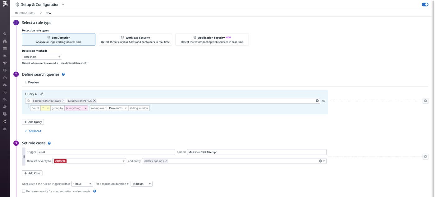 Export to a security detection rule Export to a security detection rule