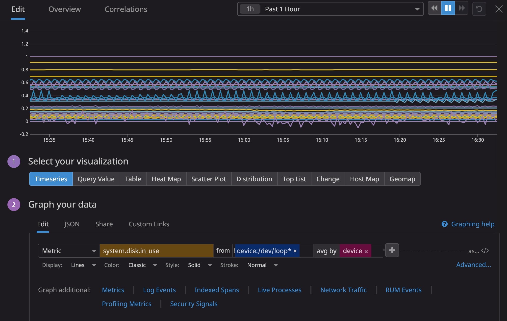 Use wildcards to exclude certain tag patterns in your queries.