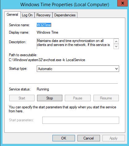 Windows service shortname Windows service shortname