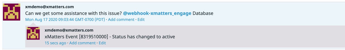 Engage webhook inside Datadog Engage webhook inside Datadog